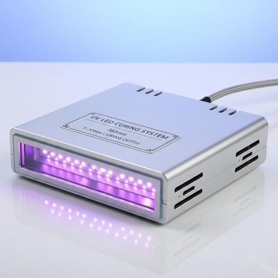 آلة تصفية الألومنيوم من سبيكة UV LED لعمق تصفية 5-20mm طول موجة 365nm