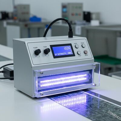 نظام عالية السرعة UV LED التجفيف مع التحكم اليدوي للصناعية