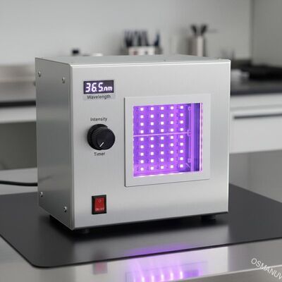 آلة تصفية UV LED بالتحكم اليدوي طول الموجة 365nm للمنطقة الصلبة 200mm * 200mm