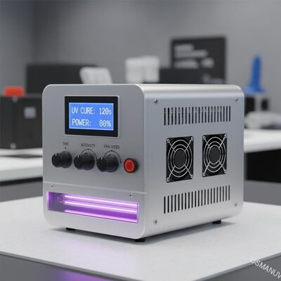 آلة تصفية LED UV للتبريد الهوائي بالتحكم اليدوي