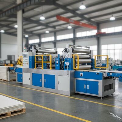 3500mm × 1720mm × 1850mm آلة تحويل الحرارة الدوارة للوحة السيليكات الكالسيوم 1