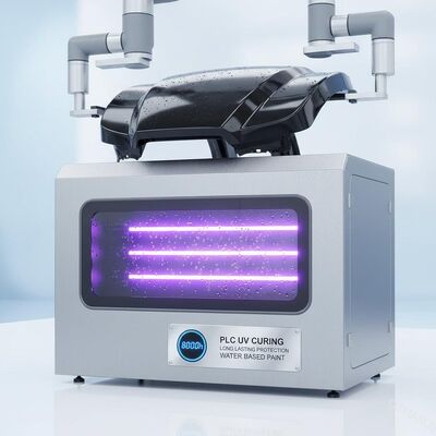 آلة تصفية PLC UV حماية طويلة الأمد الطلاء على أساس الماء مع عمر المصباح 8000 ساعة