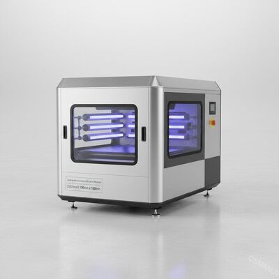 آلة تصفية الأشعة فوق البنفسجية للإنتاج الصغيرة مع تصميم مضغوط 2107mm x 1390mm x 1900mm