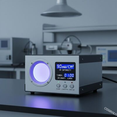 مصدر كثافة الأشعة فوق البنفسجية 90mw / cm2 مع دقة التحكم في الوقت ± 1 دقيقة للصناعية