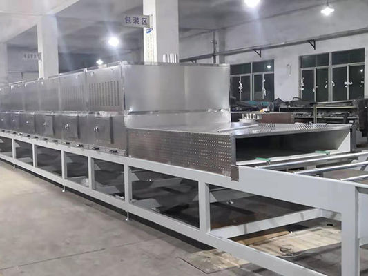 Industrial Microwave Drying Machine for Pulp Molding - Customizable Tunnel System for Egg Trays & Food Packaging