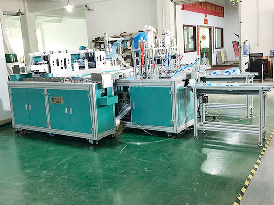 ISO9001 20KW قناع الوجه الجراحي ماكينة / خط إنتاج القناع الجراحي