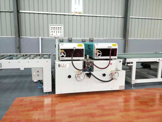 1.5KW 250mm القطر عكس لفة آلة طلاء الحزام الناقل شقة