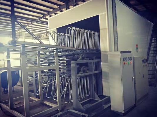 فرن التجفيف العمودي الغاز الطبيعي ماكس 80 درجة 2500mm للصفائح لوح الأثاث