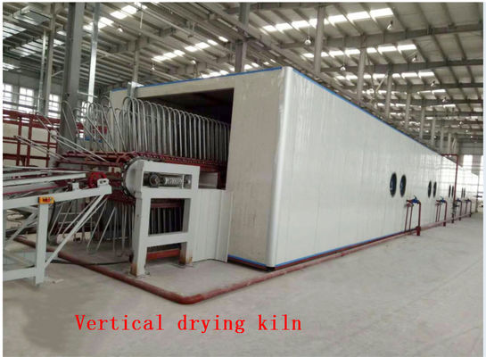 خط تجفيف ذو كفاءة عالية لللوحات المركبة وألواح الأثاث - أقصى قدر من الإنتاج وتوفير الطاقة