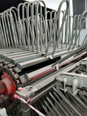 فرن التجفيف العمودي الغاز الطبيعي ماكس 80 درجة 2500mm للصفائح لوح الأثاث