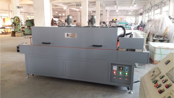 8kw W1320mm آلة التجفيف بالأشعة تحت الحمراء مع مفتاح إيقاف الطوارئ