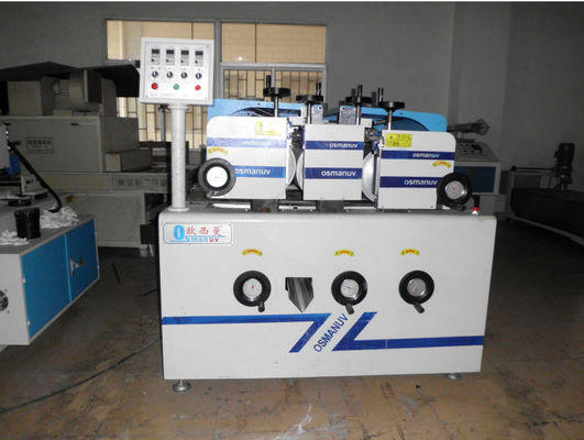 9KW 850mm ارتفاع آلة طلاء الأشعة فوق البنفسجية الخشب مع محرك سيمنز