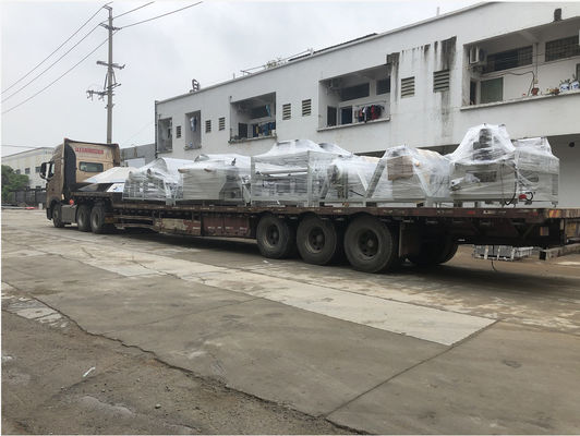 200KW لفة ورق الورنيش بقعة UV آلة الطباعة 304ss لوحة مرآة