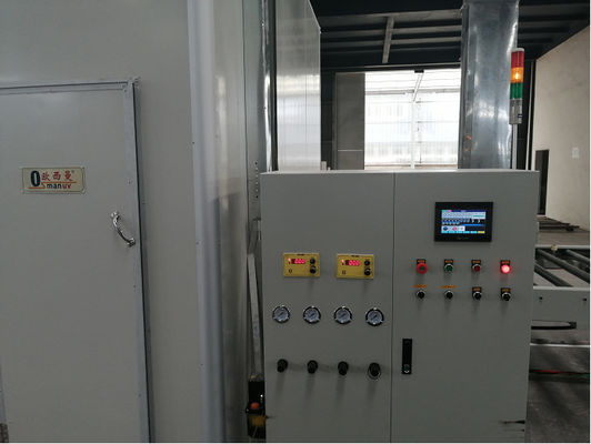آلة الرش الكهروستاتيكي للطباعة الرقمية ، 80mm سميكة الرقمية بقعة UV Coater 22KW