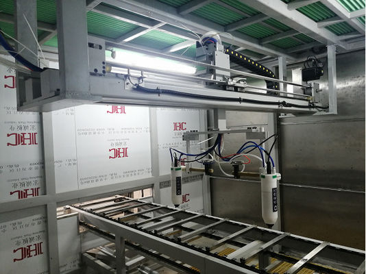 آلة الرش الكهروستاتيكي للطباعة الرقمية ، 80mm سميكة الرقمية بقعة UV Coater 22KW