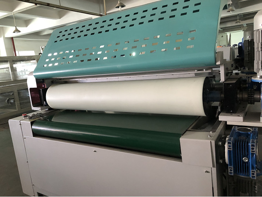لـ Ar الزجاج أو أرضية خشبية أو بطاقات الفولاذ المقاوم للصدأ سطح طلاء الدوال مع 220V / 50Hz الطاقة والسرعة 0-20m / min
