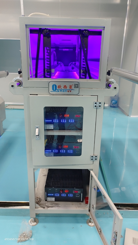 آلة التجفيف المتقدمة ذات التبريد بالهواء UV LED لعمق التجفيف 5-20mm طول الموجة 365nm