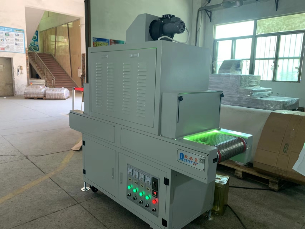 طريقة التبريد تبريد الهواء آلة التجفيف UV LED 100W لعملية التجفيف السريعة