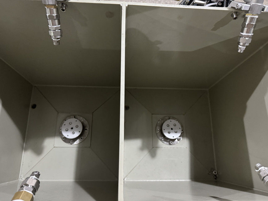 آلة طلاء البحث والتطوير مزدوجة المحطات لاختبار الركائز المتعددة | منصة مرنة لللب الورقي المقولب وما بعده