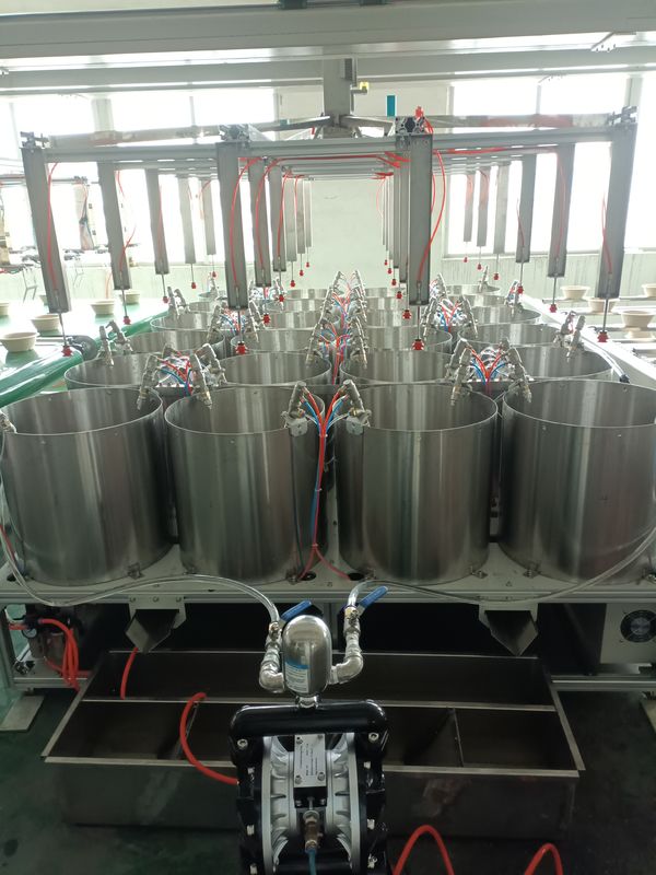 خط طلاء داخلي للخيوط الخضراء - آلة طلاء دقيقة ذاتية التشغيل بالكامل