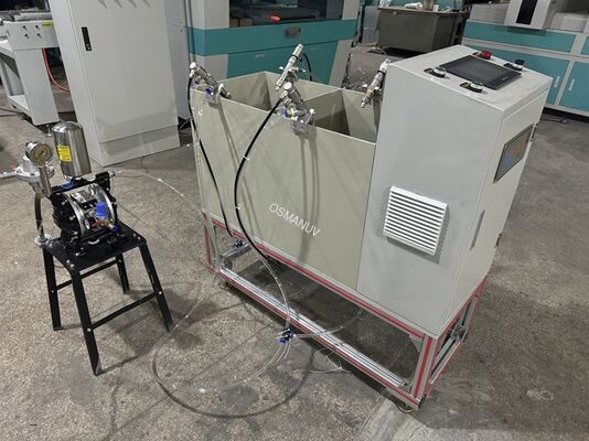 Experimental Spin Coating Equipment for Pulp Molding with Customizable Station Configuration, Rapid Sample Prototyping & High-Speed Centrifugal Spin Coating