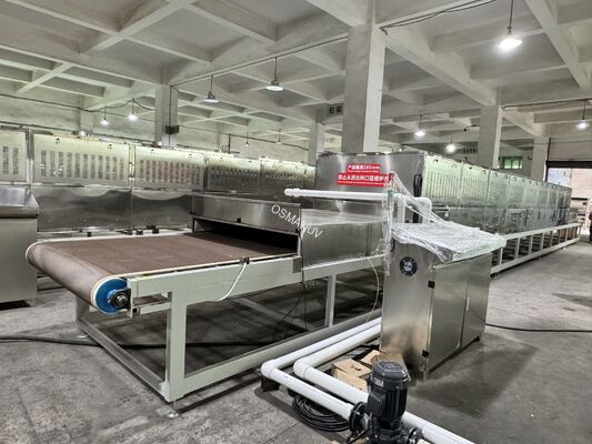 Industrial Microwave Drying Oven for Pulp Molding & TCM Herbs - High Efficiency Uniform Drying