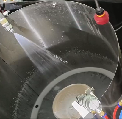 Smart 24-Station Spin Coating Line for Water/Oil Barrier Coating of Pulp Molded Tableware