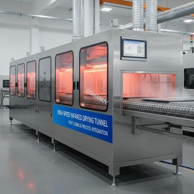 High-Speed Infrared Drying Tunnel for Water-Based Coatings - Fast Curing & Process Integration