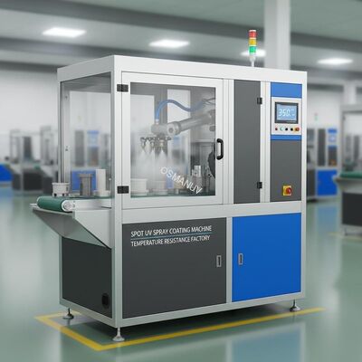 Spot UV Spray Coating Machine Temperature Resistance Factory