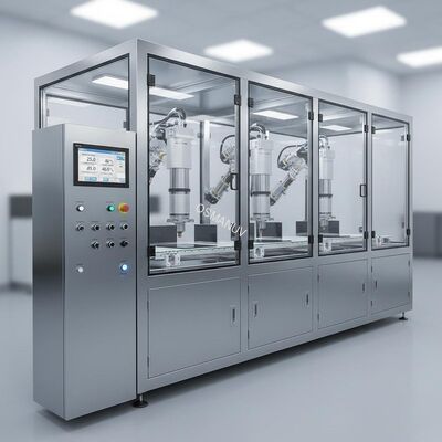 Precision Ultrasonic Spray Coating Line with Multi-Station Spray and Temperature & Humidity Control