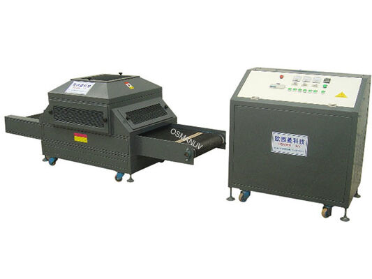 3 UV lamps Black The printing press is UV cured after setting uv curing equipment