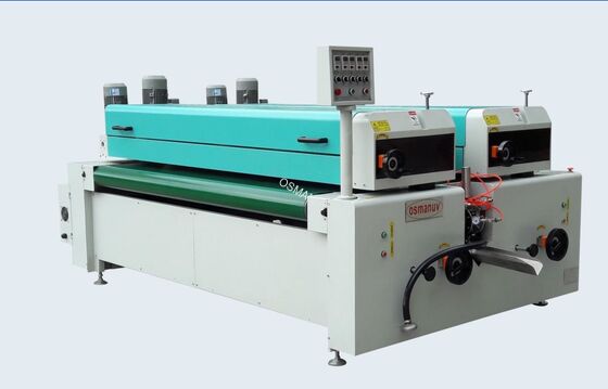 AC 110v White Double Hot Melt Roll Coater 920mm Effecive Width