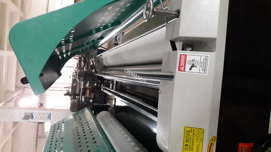 AC 110v White Double Hot Melt Roll Coater 920mm Effecive Width