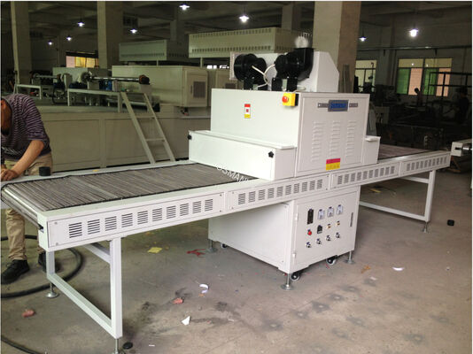 Stainless steel conveyor belt Uv Curing Machine Paper PVC Film, Acrylic And Other Plane Extended UV Curing Machine