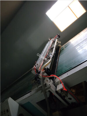 Four Stage Conveying Pneumatic Curtain Coating Equipment 60KW 380V 50HZ