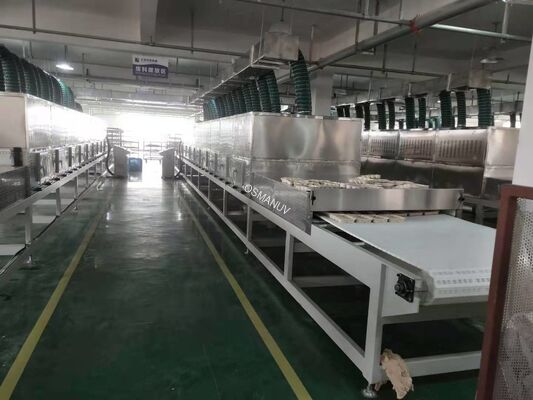High Capacity Efficient Microwave Vacuum Drying Equipment 50/60Hz Frequency