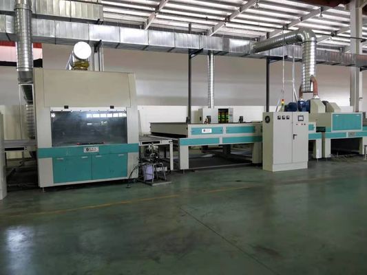 آلة طلاء الرذاذ مع نظام ناقل Tec Lighting 380V 28kw