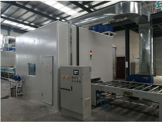 آلة الرش الكهروستاتيكي للطباعة الرقمية ، 80mm سميكة الرقمية بقعة UV Coater 22KW